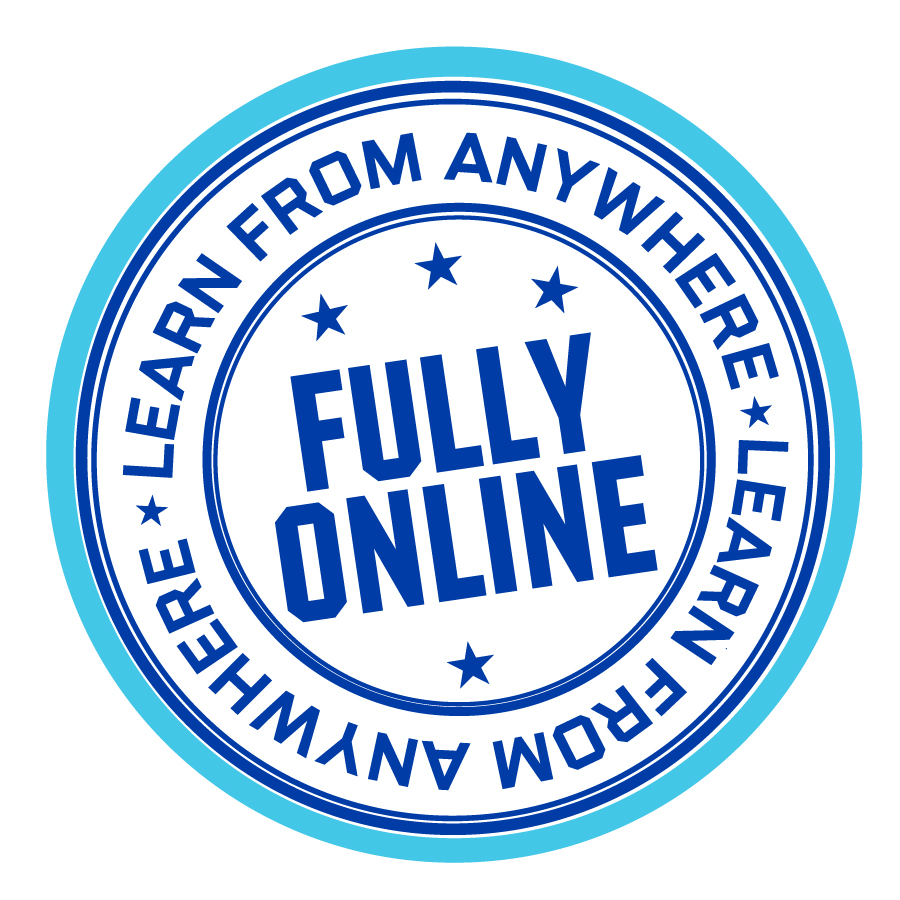 Fully online! Learn from anywhere