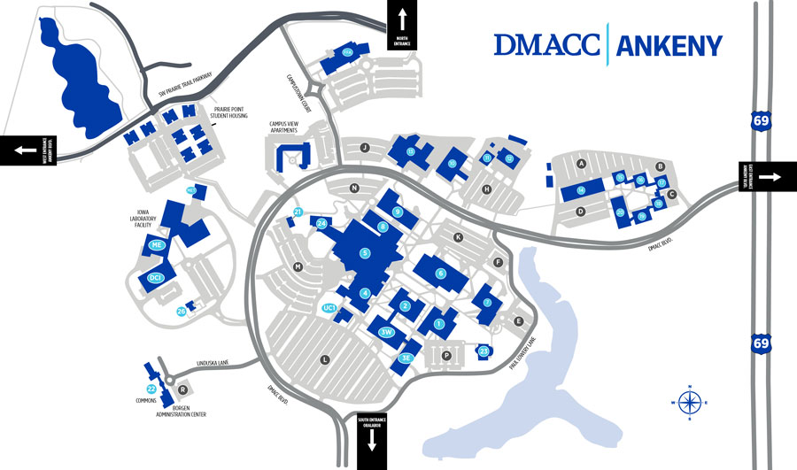 Ankeny Campus Map
