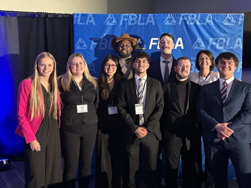 DMACC FBLA Students at 2026 State Conference